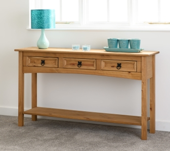 Image: 7238 - Corona 3 Drawer Console Table